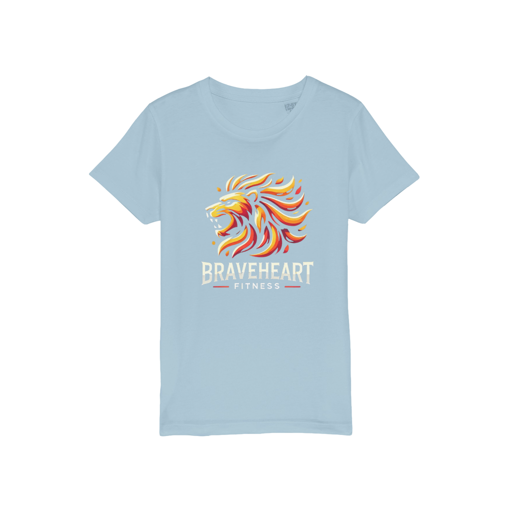 Braveheart Fitness Organic Jersey Kids T-Shirt