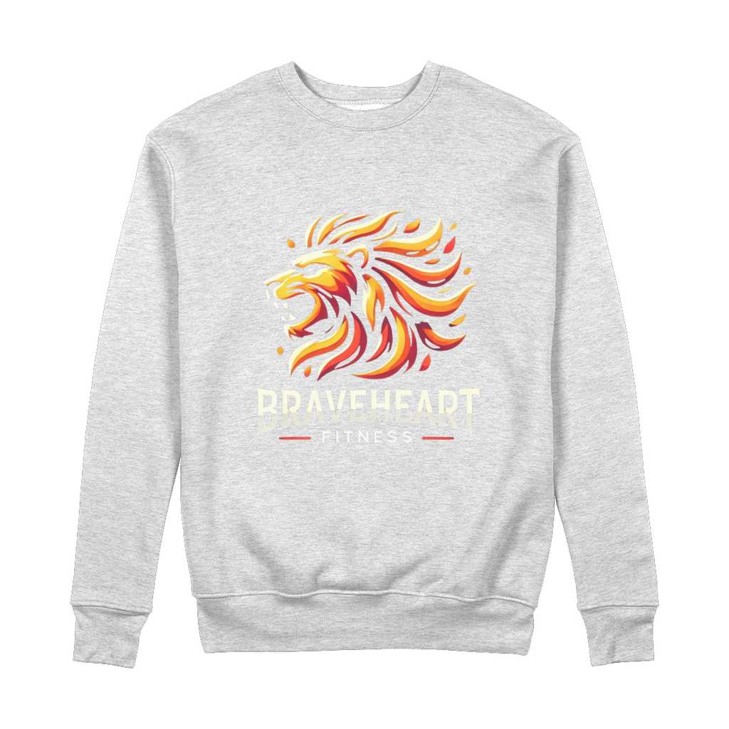 Braveheart Fitness 100% Organic Cotton Sweatshirt