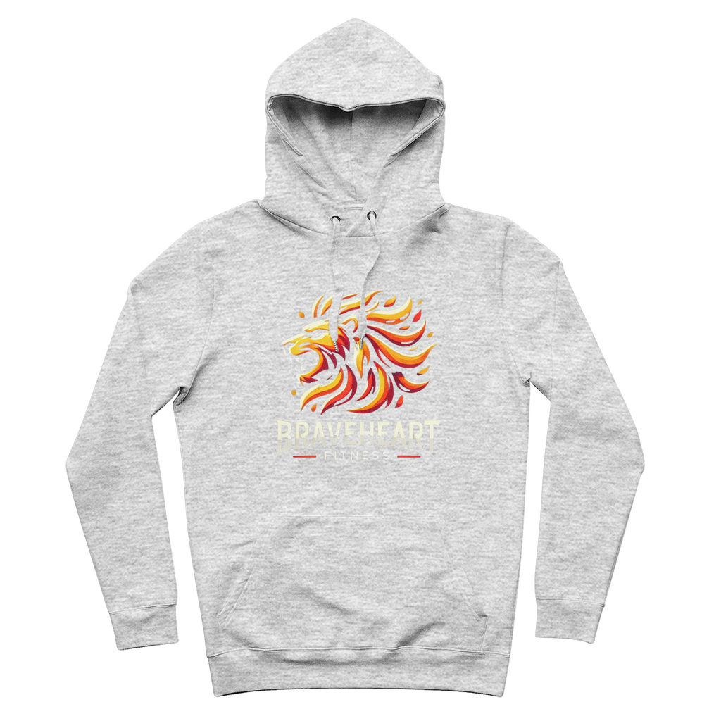 Braveheart Fitness 100% Organic Cotton Hoodie