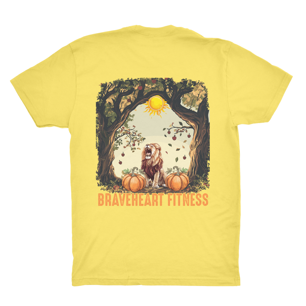 Braveheart Fall Organic Adult T-Shirt