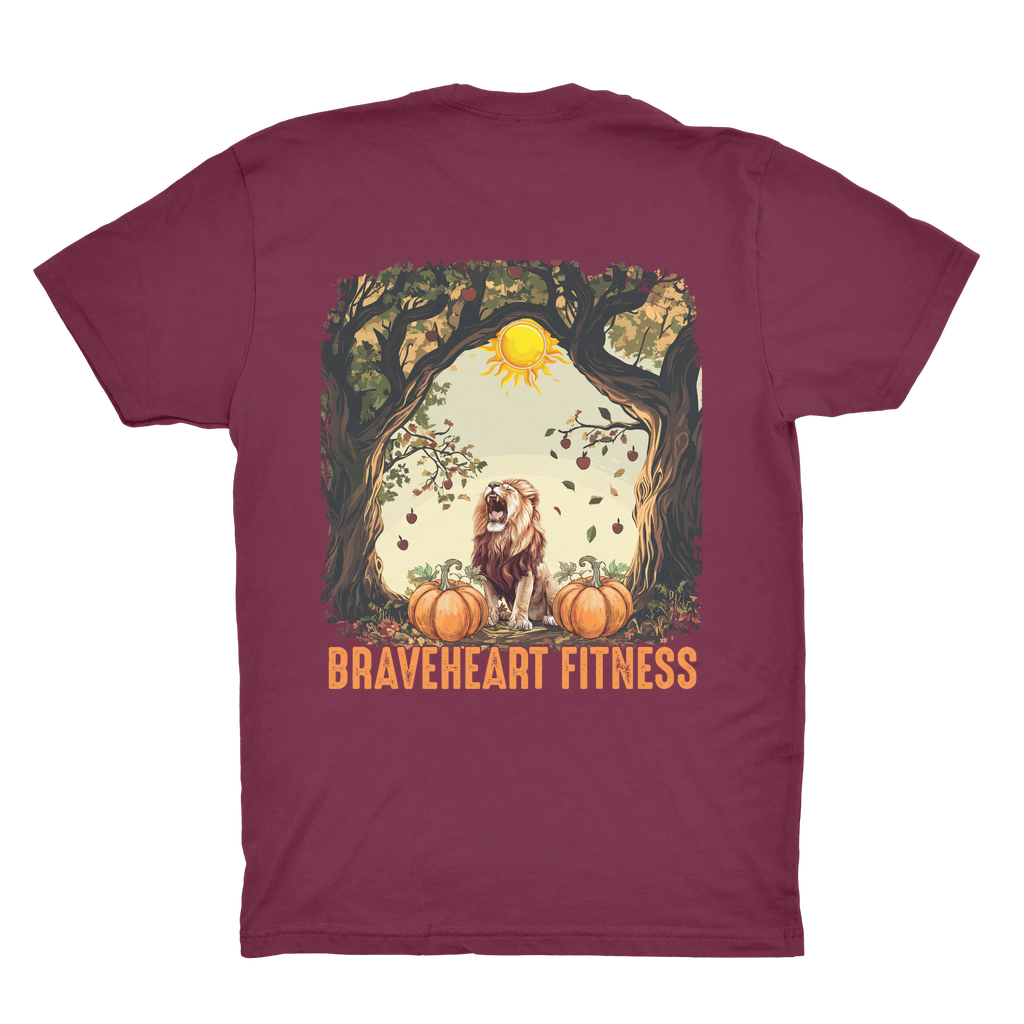 Braveheart Fall Organic Adult T-Shirt