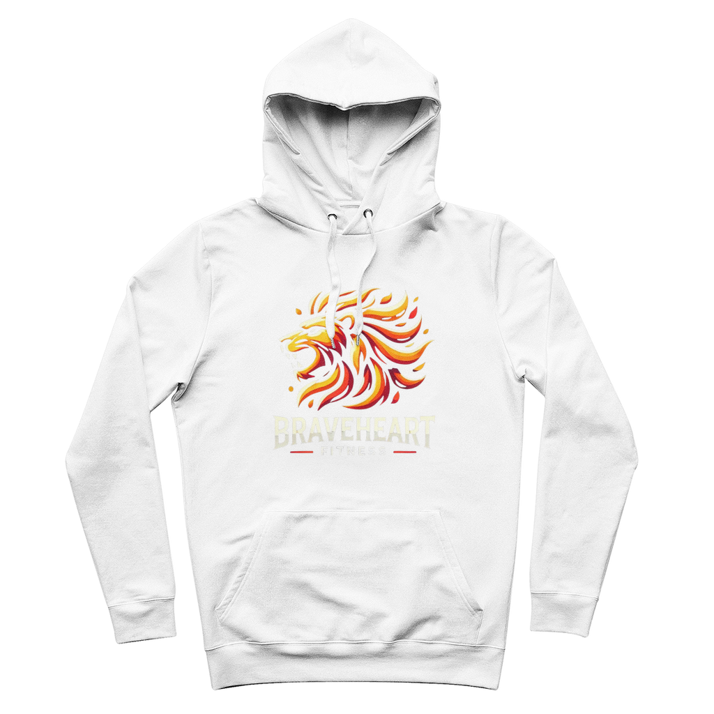 Braveheart Fitness 100% Organic Cotton Hoodie