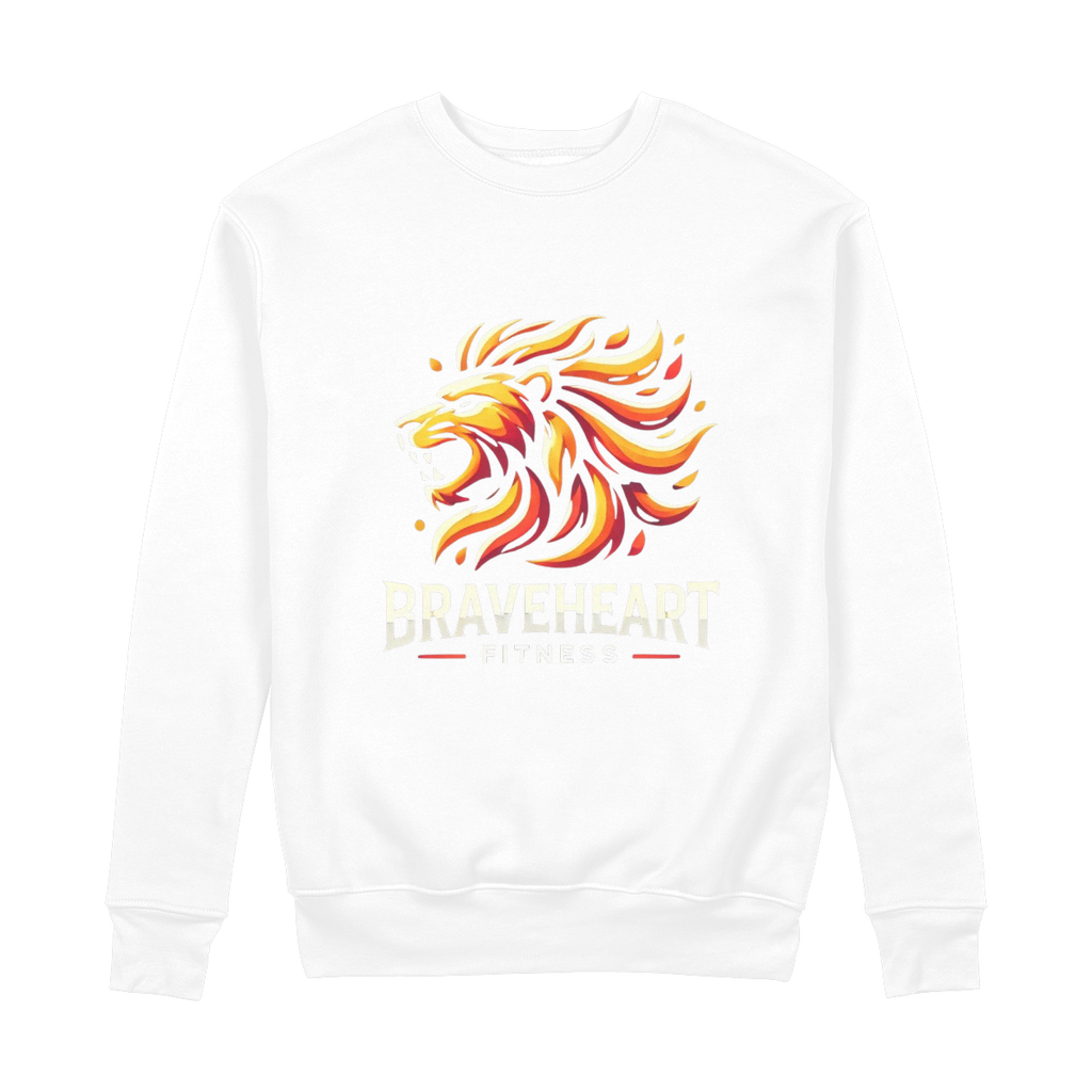 Braveheart Fitness 100% Organic Cotton Sweatshirt