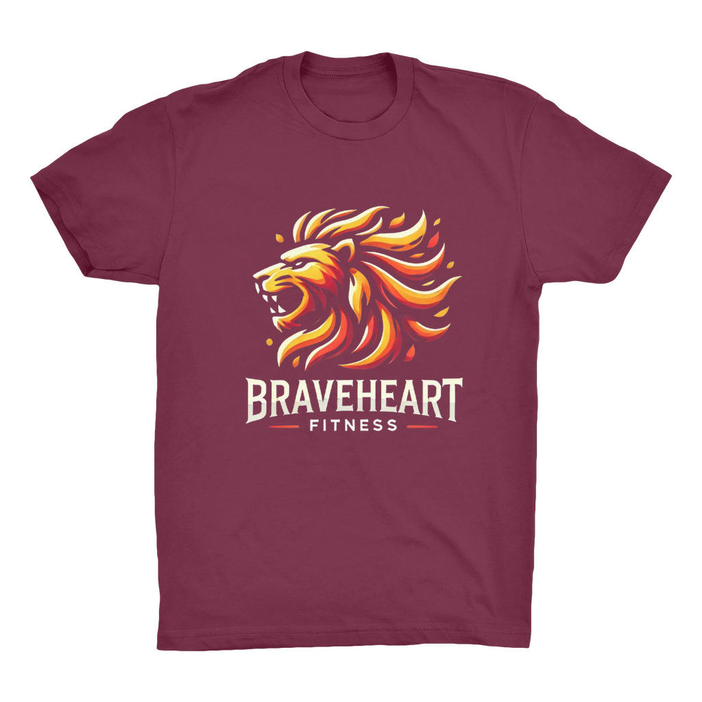Braveheart Fitness Organic Adult T-Shirt
