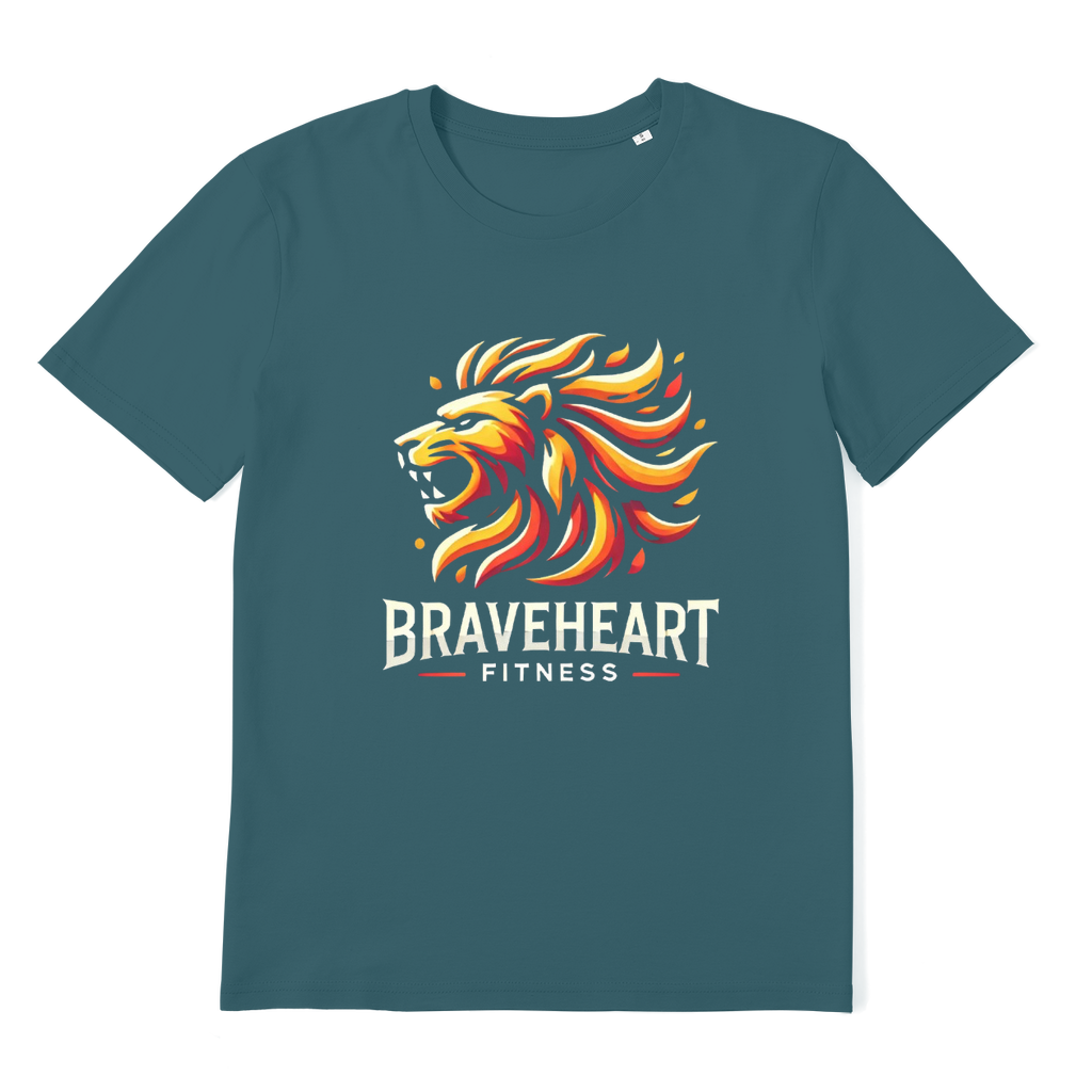 Braveheart Fitness Premium Organic Adult T-Shirt