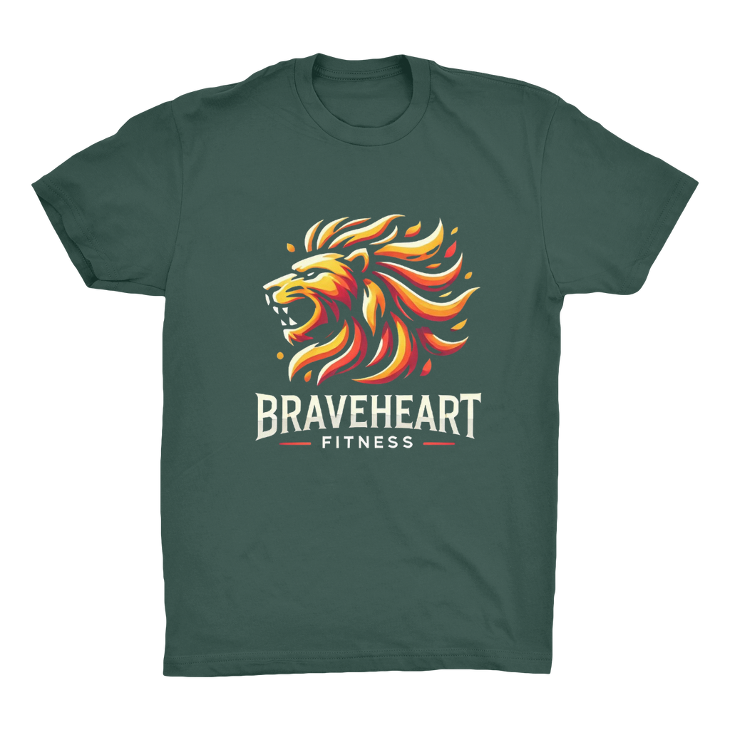 Braveheart Fitness Organic Adult T-Shirt