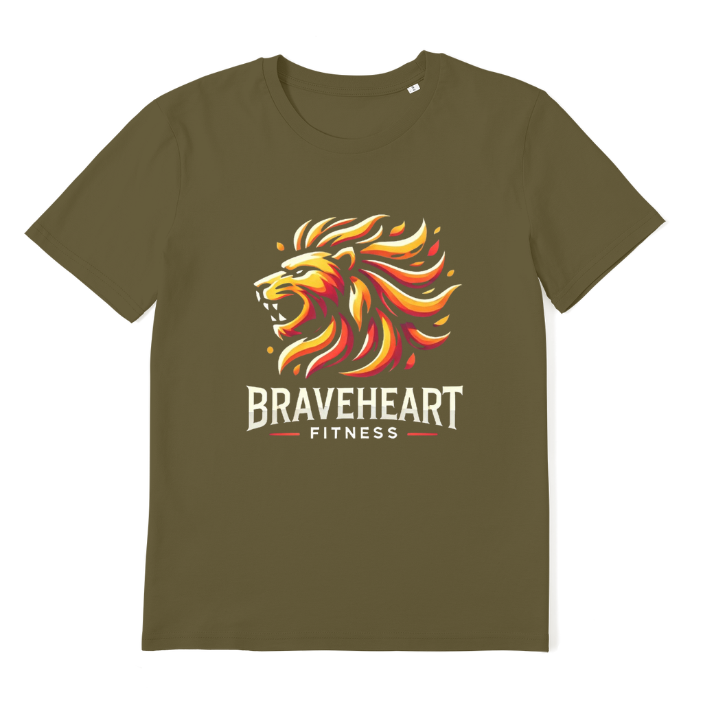 Braveheart Fitness Premium Organic Adult T-Shirt