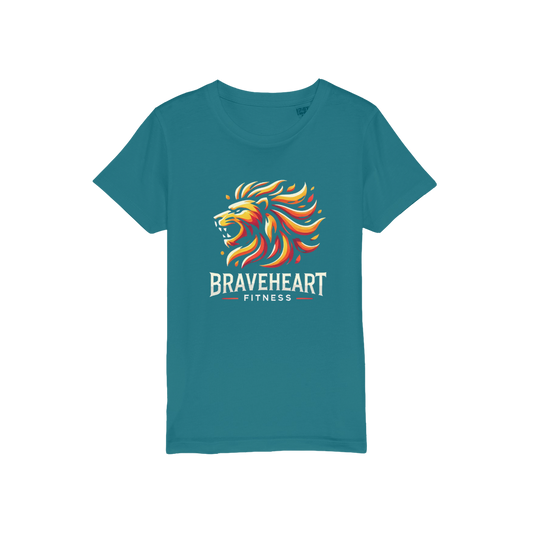 Braveheart Fitness Organic Jersey Kids T-Shirt