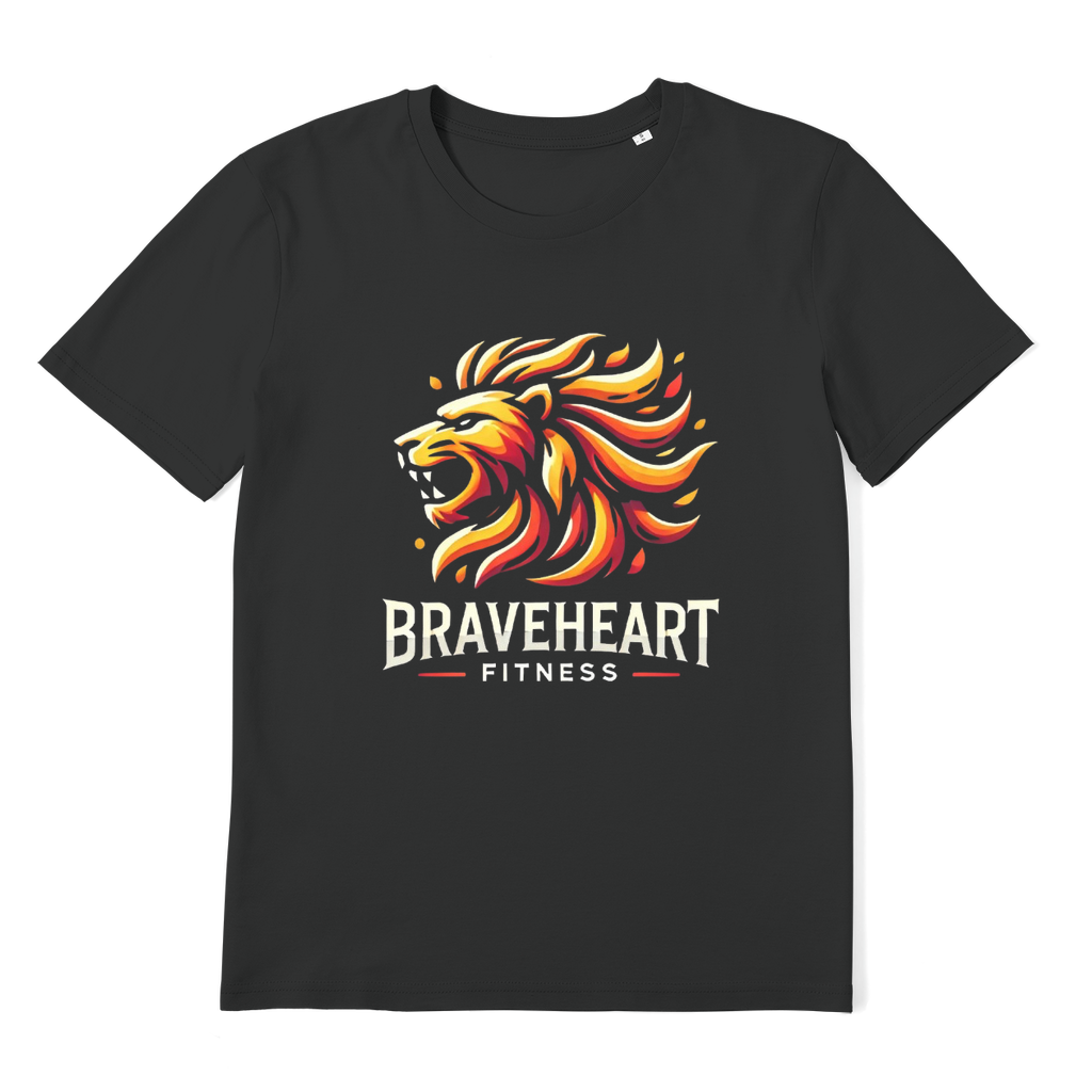 Braveheart Fitness Premium Organic Adult T-Shirt