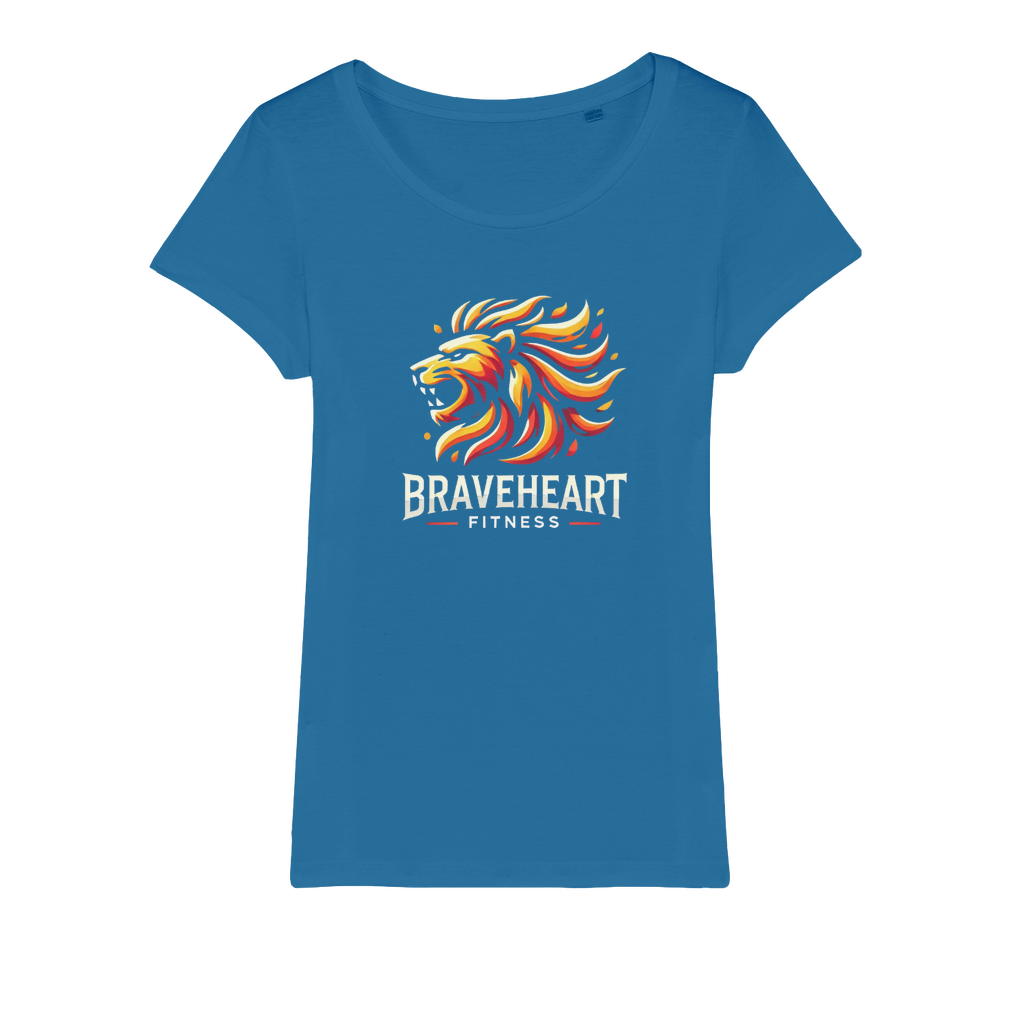 Braveheart Fitness Organic Jersey Womens T-Shirt