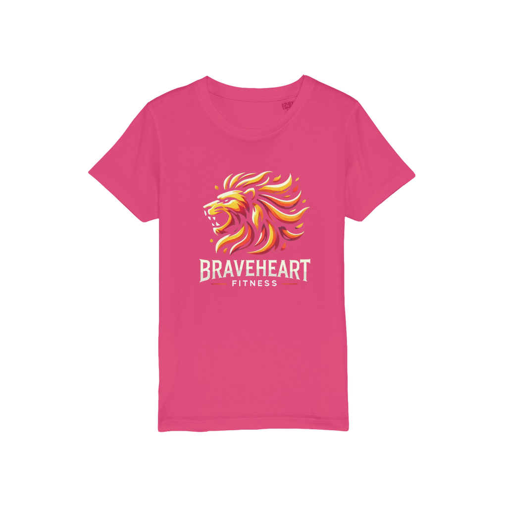 Braveheart Fitness Organic Jersey Kids T-Shirt