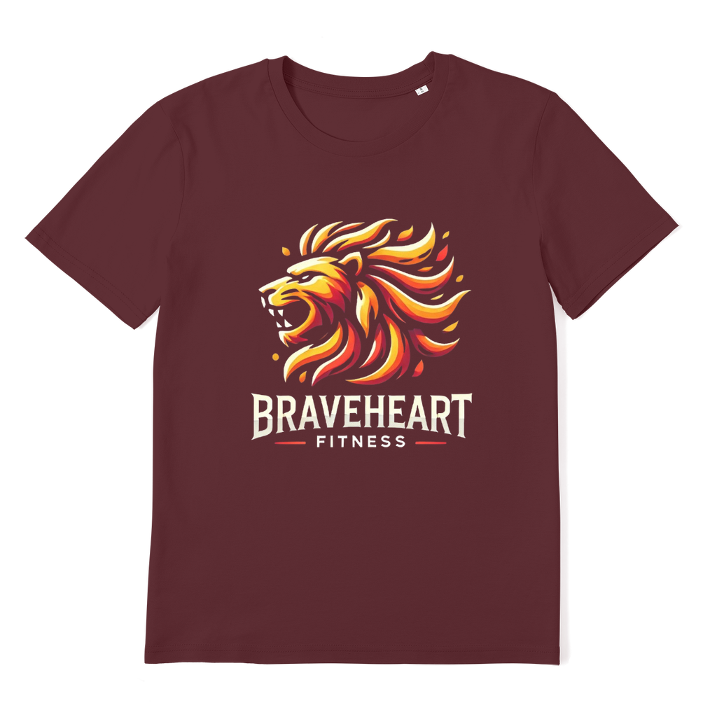 Braveheart Fitness Premium Organic Adult T-Shirt