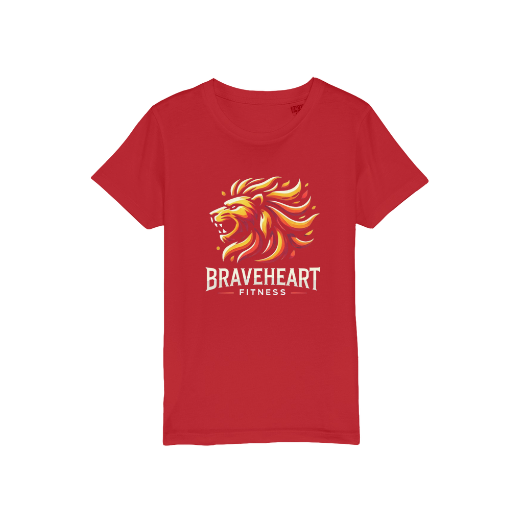 Braveheart Fitness Organic Jersey Kids T-Shirt