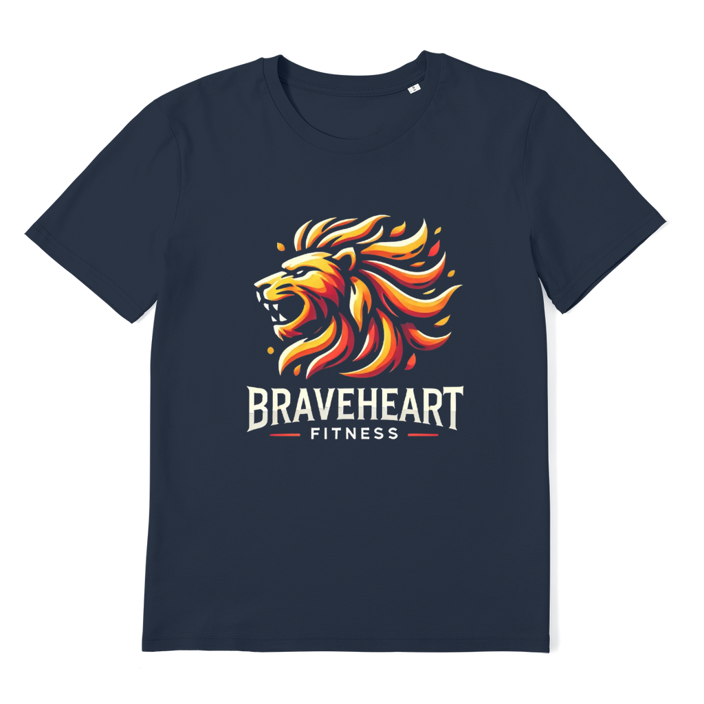 Braveheart Fitness Premium Organic Adult T-Shirt