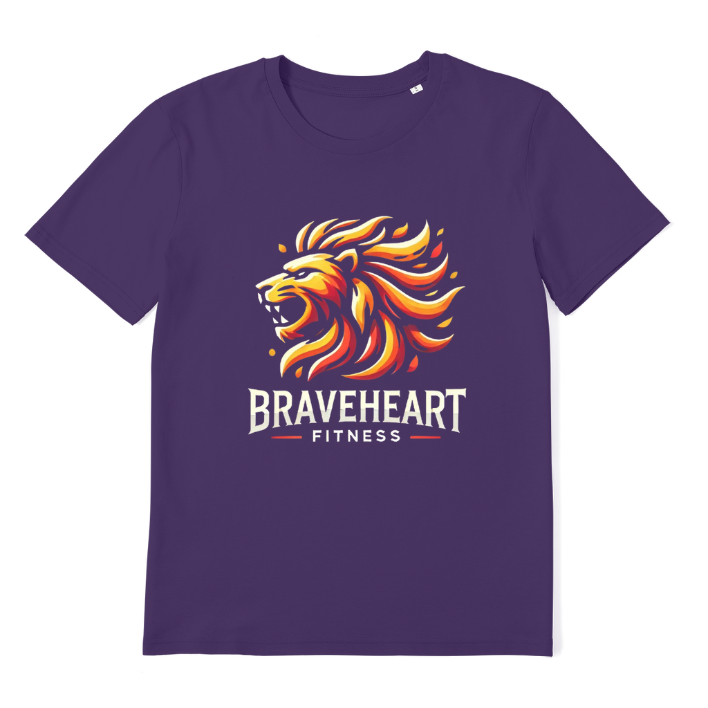 Braveheart Fitness Premium Organic Adult T-Shirt
