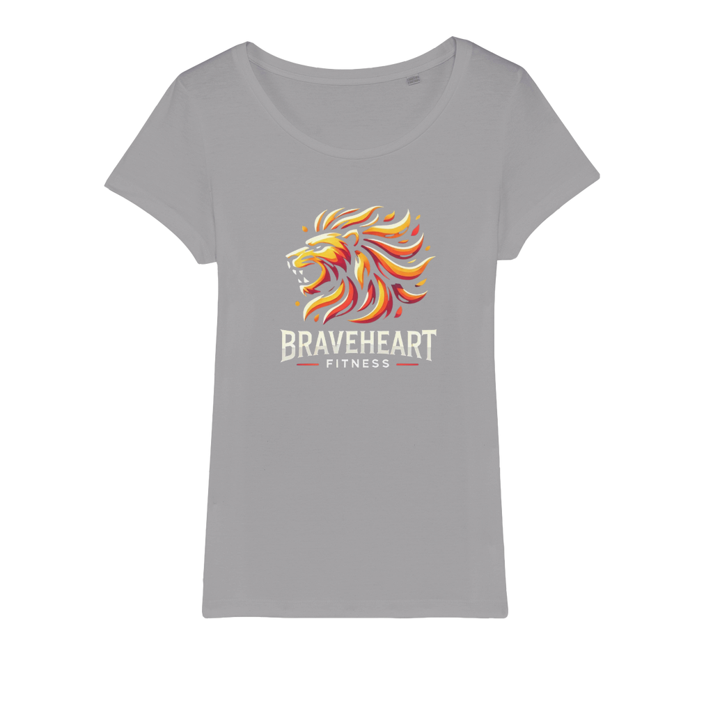 Braveheart Fitness Organic Jersey Womens T-Shirt