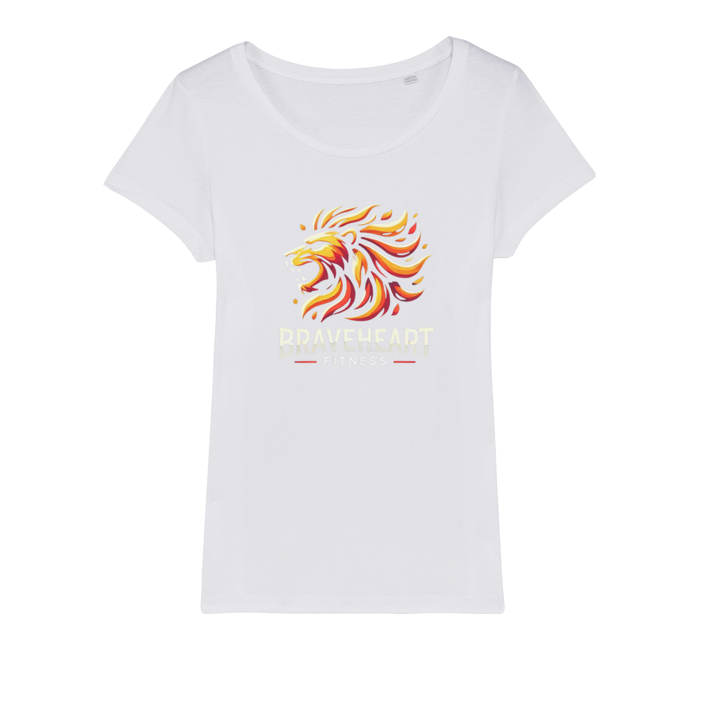Braveheart Fitness Organic Jersey Womens T-Shirt