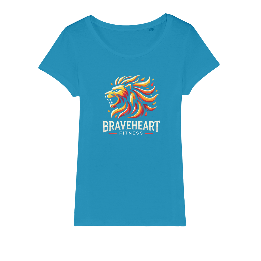 Braveheart Fitness Organic Jersey Womens T-Shirt