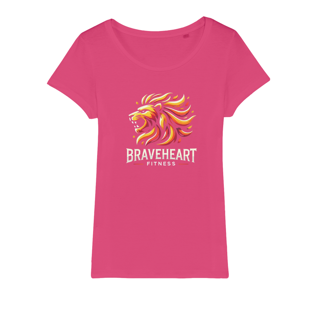 Braveheart Fitness Organic Jersey Womens T-Shirt